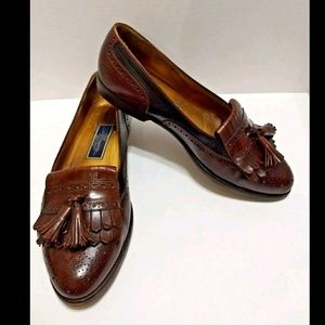 Cole Haan Bragano Kilted Loafers w/ Tassels
